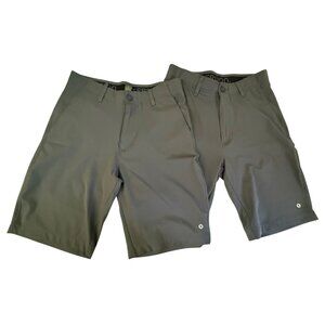 Xersion Mens Gray Polyester Shorts Set of 2 Size Small